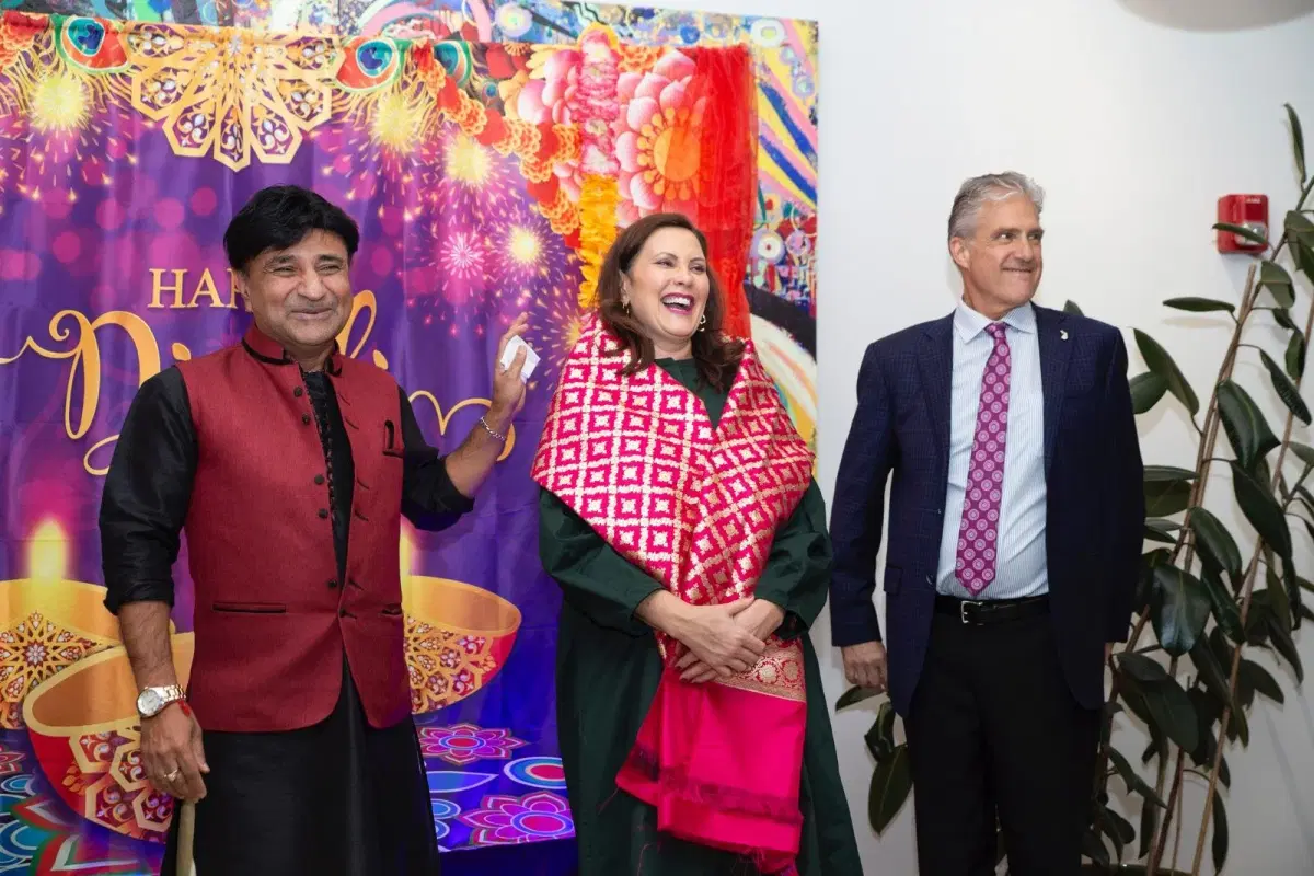 Diwali 2023 @ Governor Gretchen Whitmer's Residence photo 1