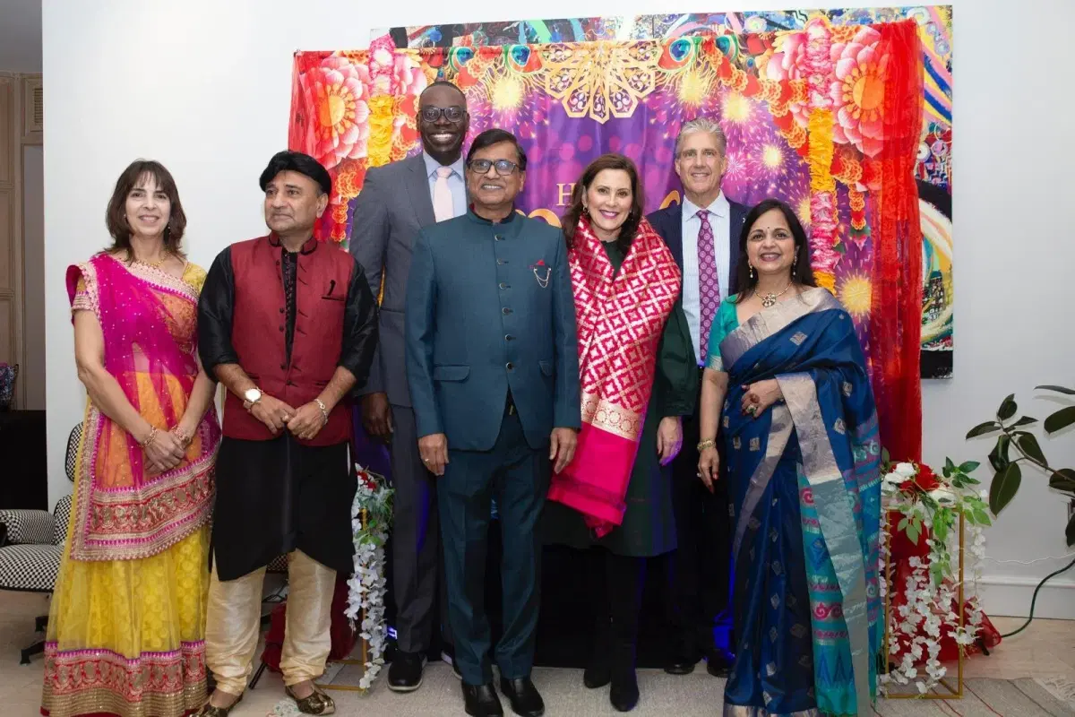 Diwali 2023 @ Governor Gretchen Whitmer's Residence photo 2