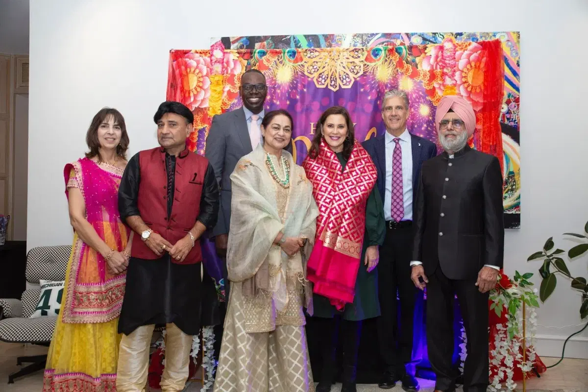 Diwali 2023 @ Governor Gretchen Whitmer's Residence photo 4