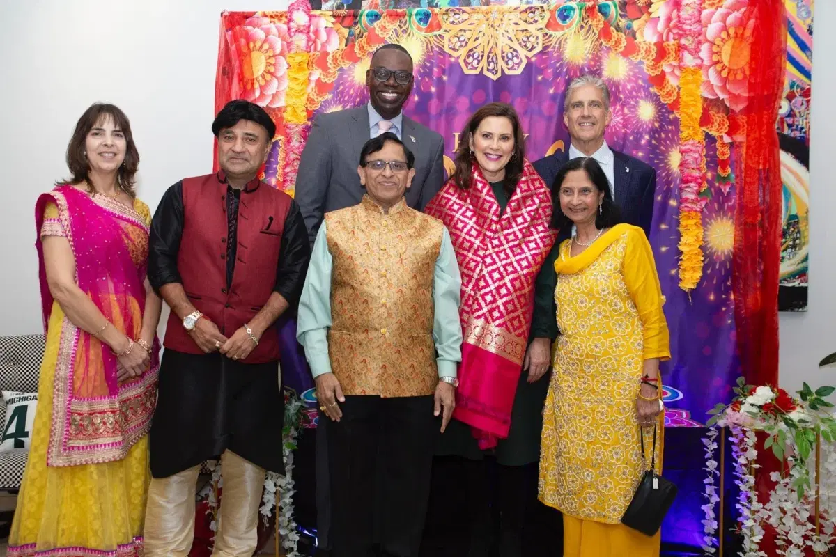 Diwali 2023 @ Governor Gretchen Whitmer's Residence photo 5
