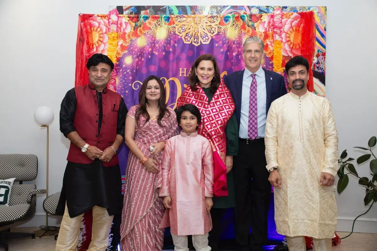 Diwali 2023 @ Governor Gretchen Whitmer's Residence photo 7
