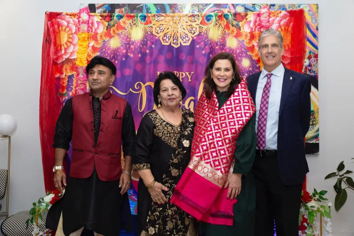 Diwali 2023 @ Governor Gretchen Whitmer's Residence photo 8