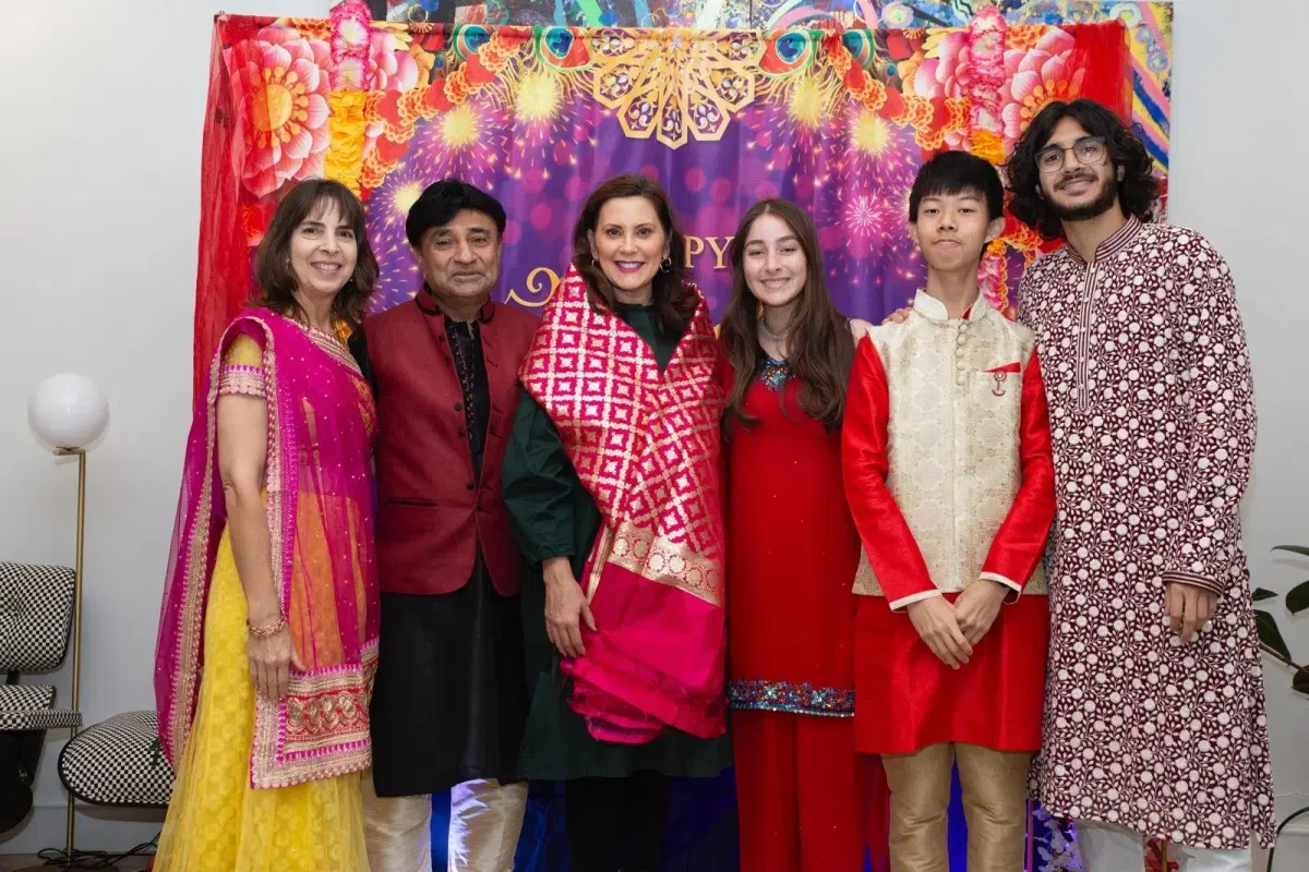 Diwali 2023 @ Governor Gretchen Whitmer's Residence photo 9