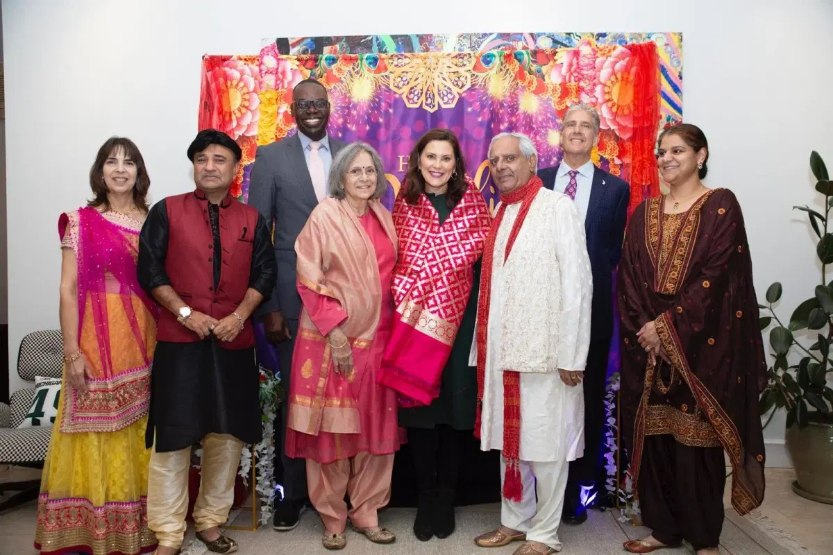 Diwali 2023 @ Governor Gretchen Whitmer's Residence photo 17