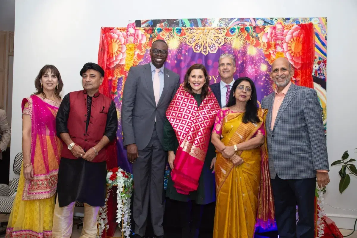 Diwali 2023 @ Governor Gretchen Whitmer's Residence photo 14