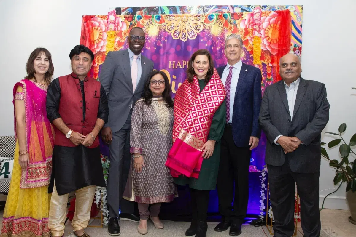 Diwali 2023 @ Governor Gretchen Whitmer's Residence photo 13