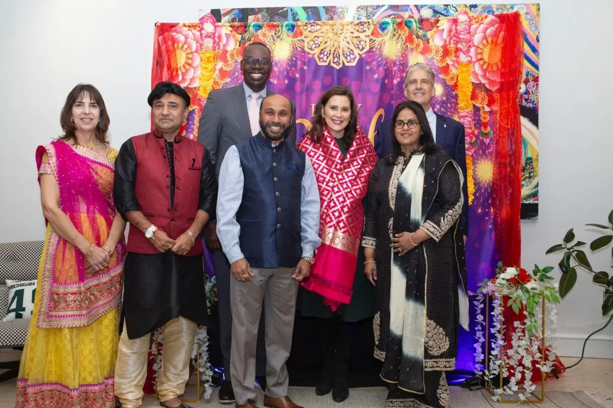 Diwali 2023 @ Governor Gretchen Whitmer's Residence photo 18